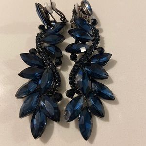 Sapphire Statement Earrings
